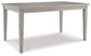Mesa de comedor Parellen y 4 sillas