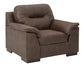 Sofá, loveseat, silla y otomana Maderla
