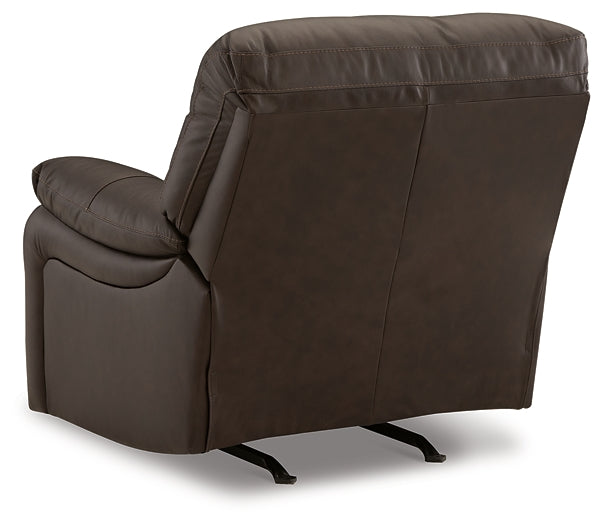 Sillón reclinable eléctrico mecedor Leesworth