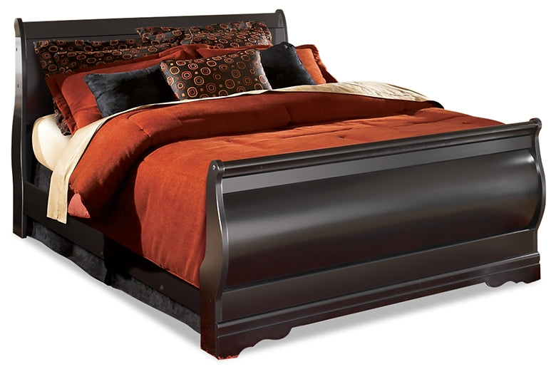 Cama de trineo del viñedo Huey