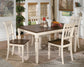 Mesa de comedor y 4 sillas Whitesburg