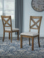 Mesa de comedor Moriville y 6 sillas