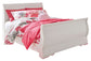 Anarasia  Sleigh Bed With Mirrored Dresser, Chest And 2 Nightstands