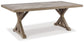 Mesa de comedor para exteriores Beachcroft con 2 sillas y 2 bancos