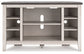 Mueble de TV esquinero/chimenea Dorrinson OPT