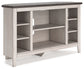 Mueble de TV esquinero/chimenea Dorrinson OPT
