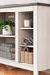 Mueble de TV esquinero/chimenea Dorrinson OPT