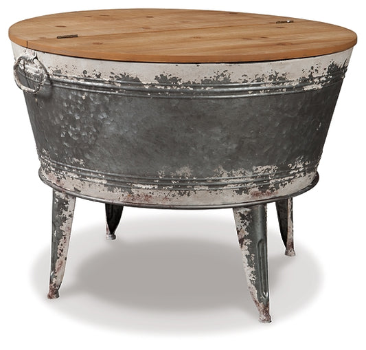 Mesa de cóctel con acento Shellmond