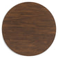 Mesa de comedor redonda Lyncott