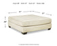 Otomana extragrande con acento Rawcliffe