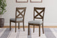 Silla auxiliar UPH de comedor Moriville (2 unidades)