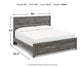 Cama Bronyan con paneles y tocador con espejo