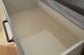 Cama Bronyan con paneles, cómoda con espejo y mesita de noche