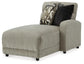Colleyville - Seccional reclinable eléctrico de 4 piezas con chaise longue