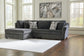 Sofá cama seccional de dos piezas Biddeford con chaise longue