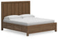 Cama con paneles Cabalynn y almacenamiento