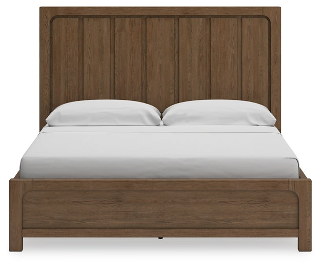 Cama con paneles Cabalynn y almacenamiento