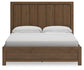 Cama con paneles Cabalynn y almacenamiento