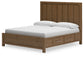 Cama con paneles Cabalynn y almacenamiento
