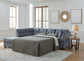 Seccional cama Marleton de 2 piezas con chaise longue