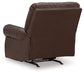 Sillón reclinable mecedor Colleton