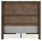 Cama con paneles Cabalynn y almacenamiento
