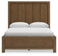 Cama con paneles Cabalynn y almacenamiento