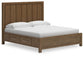 Cama con paneles Cabalynn y almacenamiento