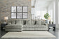 Seccional Lindyn de 3 piezas con chaise longue