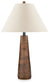 Lámpara de mesa de madera Danset (1 unidad)