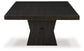 Mesa de cóctel rectangular Galliden