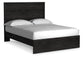 Cama con paneles Belachime y tocador con espejo