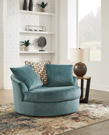 Silla giratoria extragrande Laylabrook