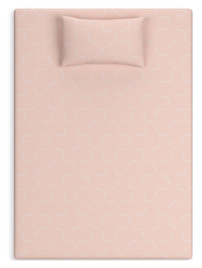 Colchón y almohada Ikidz Coral 2/Cn