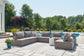 Seccional de exterior Bree Zee de 8 piezas