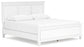 Cama Fortman con paneles y tocador con espejo