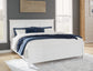 Cama Fortman con paneles y tocador con espejo