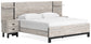 Cama Vessalli con paneles y tocador con espejo