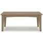 Mesa de cóctel rectangular Hyland wave