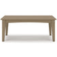 Mesa de cóctel rectangular Hyland wave