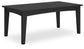 Mesa de cóctel rectangular Hyland wave