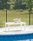 Mesa de cóctel rectangular Hyland wave
