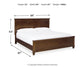 Cama con paneles Danabrin y tocador con espejo