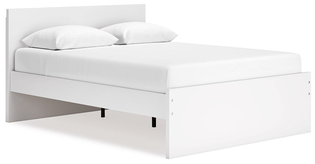 Cama de plataforma con paneles Onita