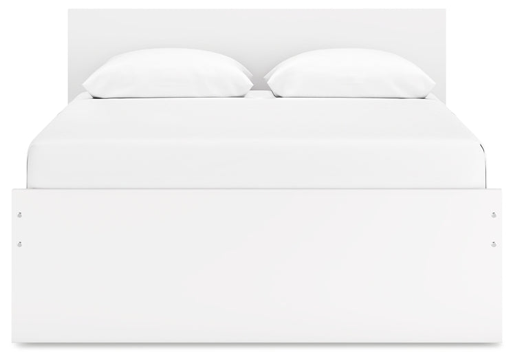 Cama de plataforma con paneles Onita
