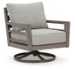 Sillón giratorio Hillside Barn con cojín