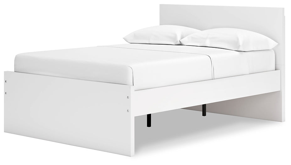 Cama de plataforma con paneles Onita