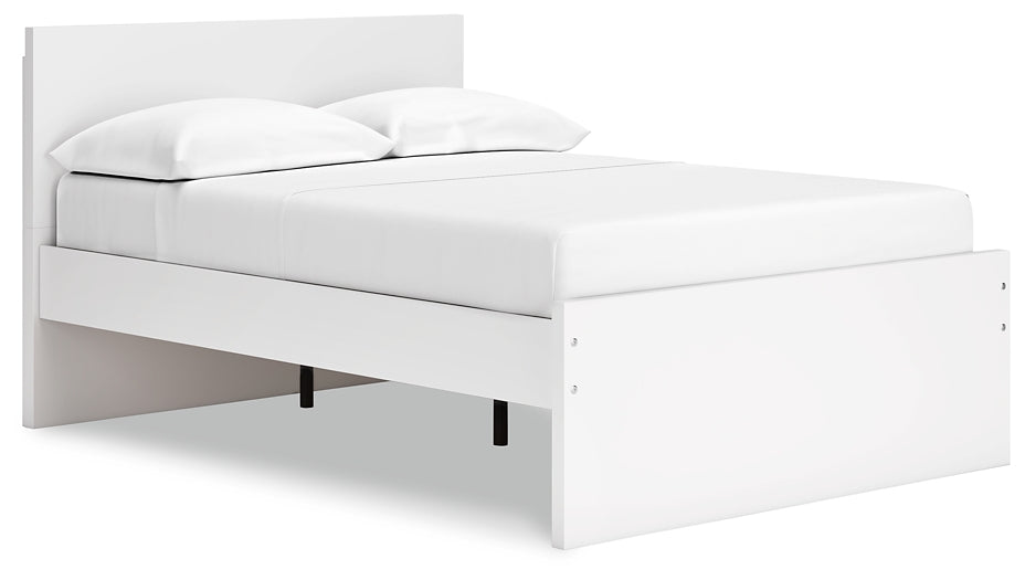 Cama de plataforma con paneles Onita