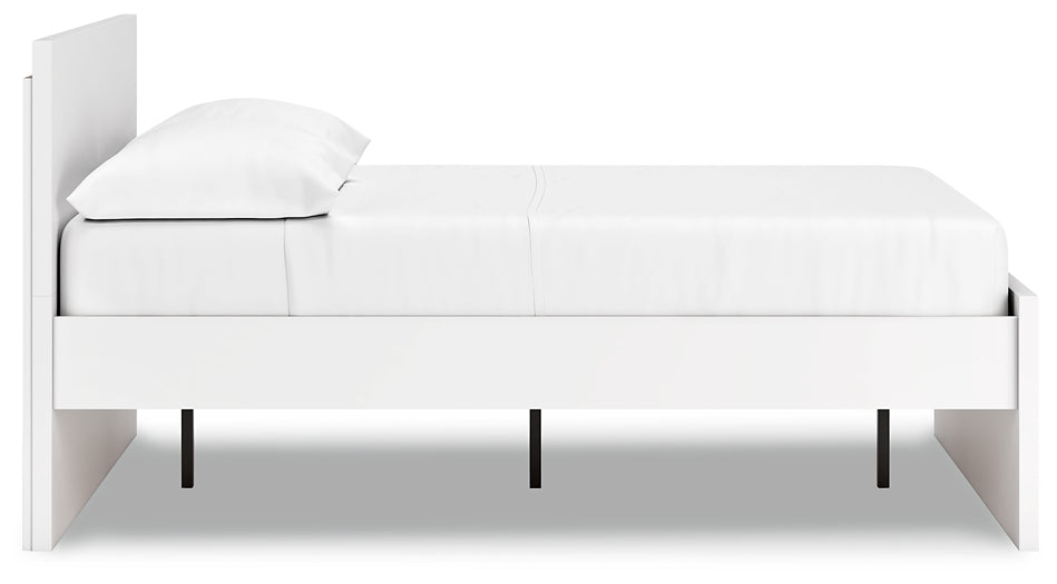 Cama de plataforma con paneles Onita