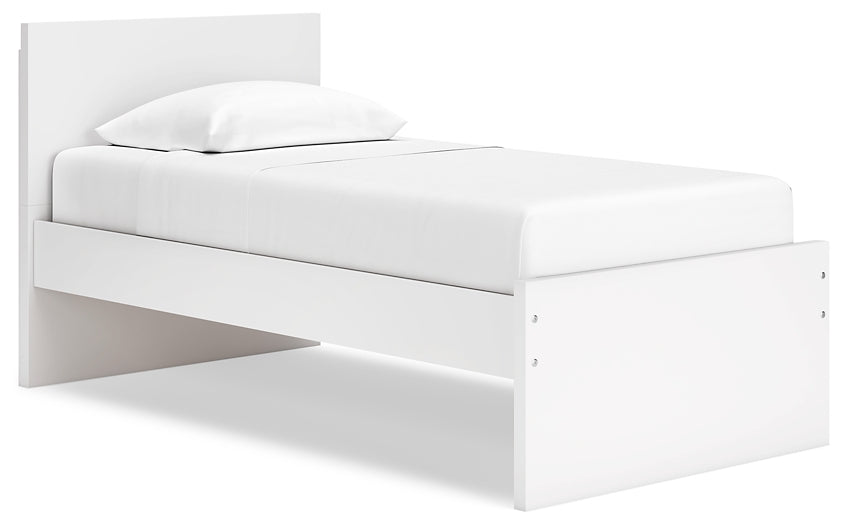Cama de plataforma con paneles Onita